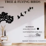 Tree & Flying Birds